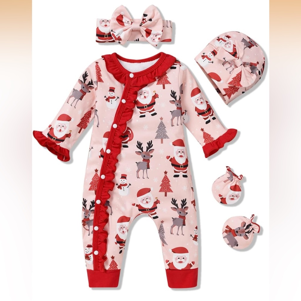 Newborn Christmas Onesie